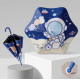 Children's Umbrella Rounded Corner Large Astronaut（Single Layer）
