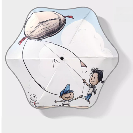 Automatic Folding Safety Reflective Umbrella Spring Kite Automatic Folding Safety Reflective Umbrella Spring Kite